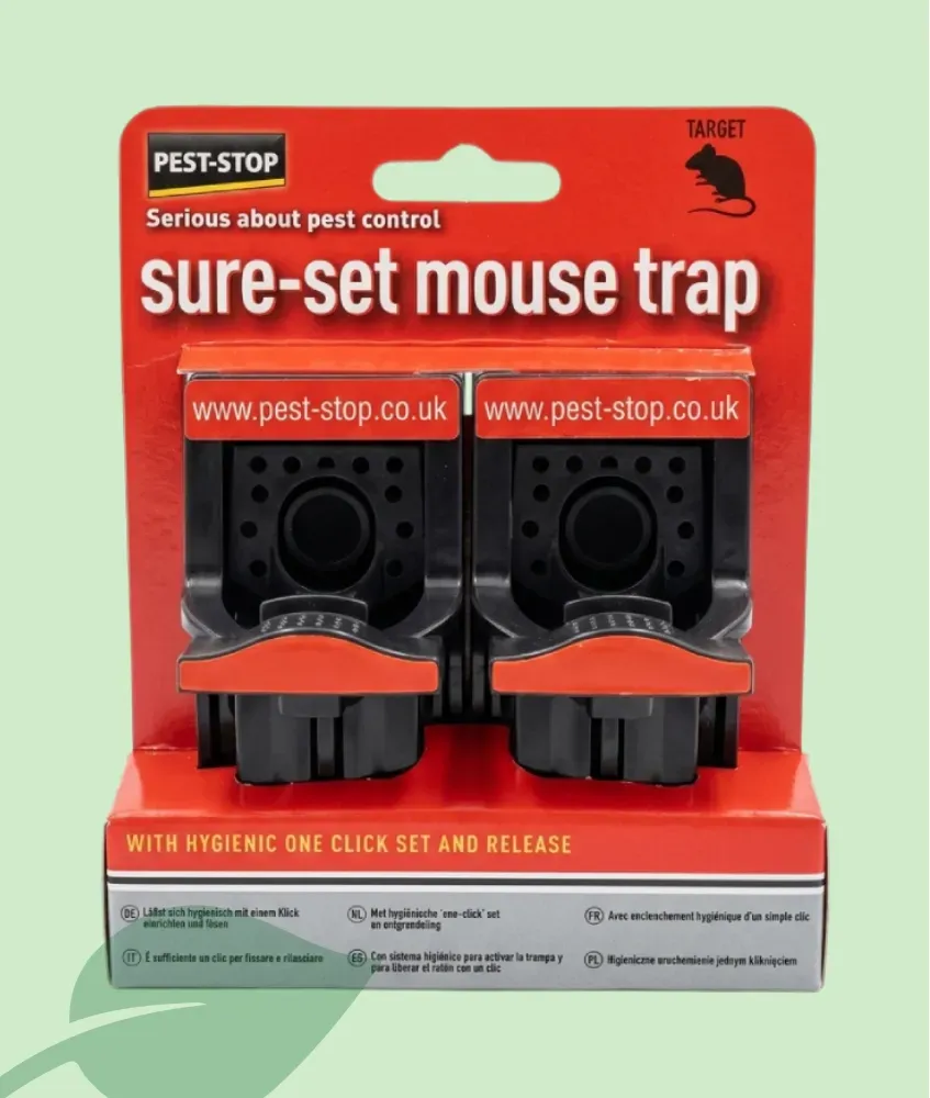 Pack 2 Trampes Ratolins Pest-Stop Sure-Set | Fàcil i Segura