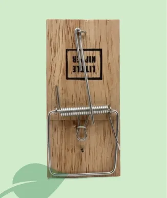 Trampa Ratones Little Nipper Pest-Stop | Madera Clásica