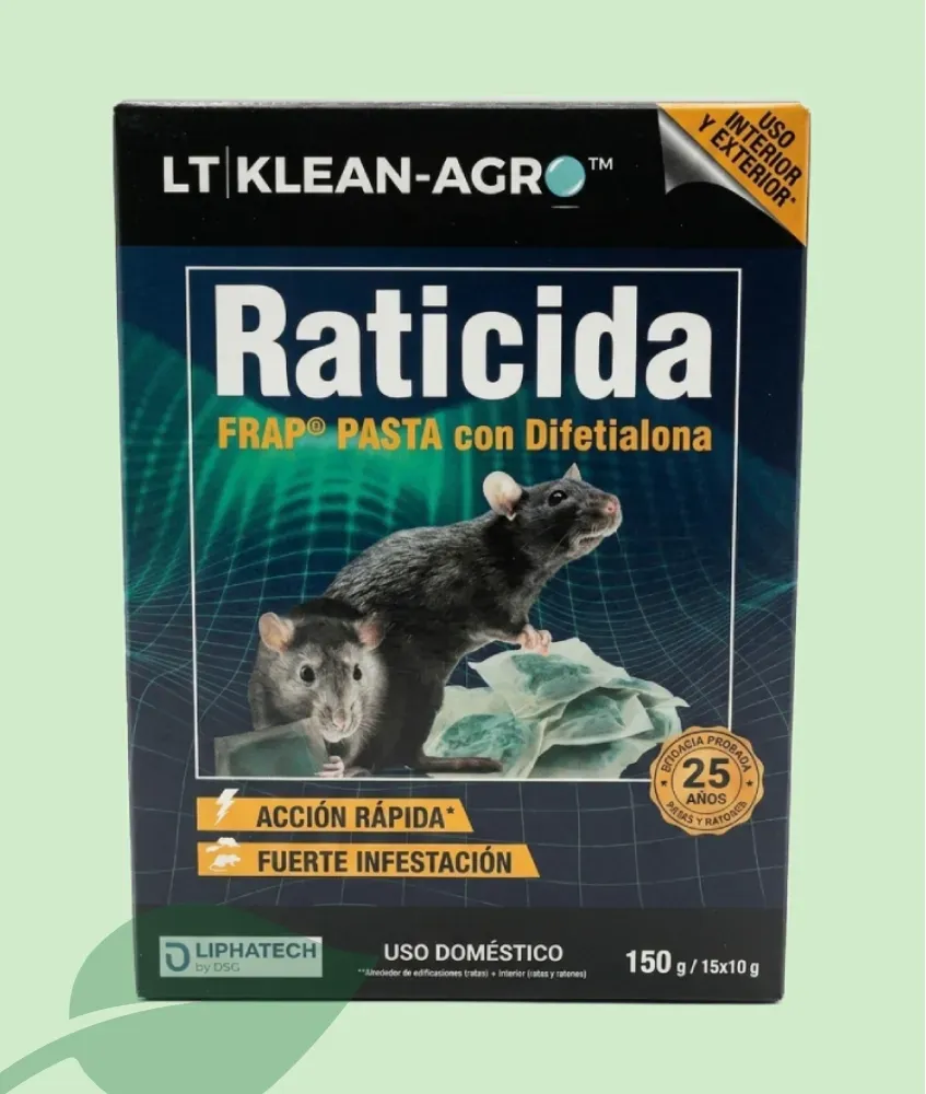 Klean Agro Pasta Fresca 150g | Raticida Alta Eficàcia