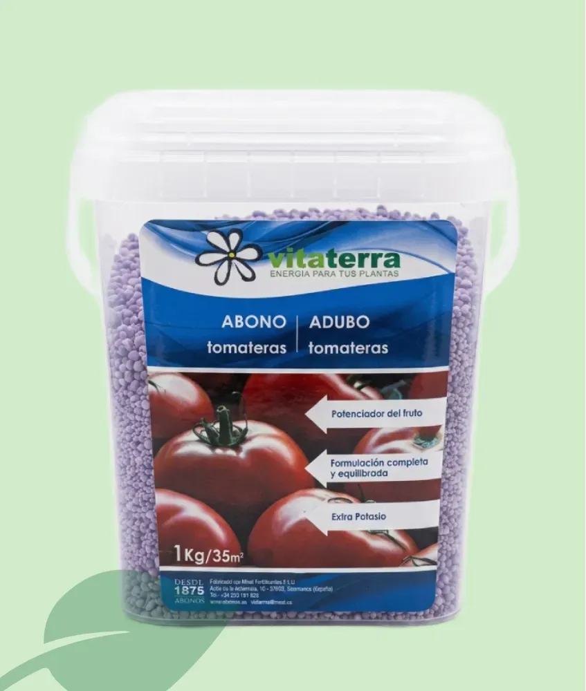 Abono Tomateras Vitaterra 1 kg | Cosecha Sabrosa y Sana