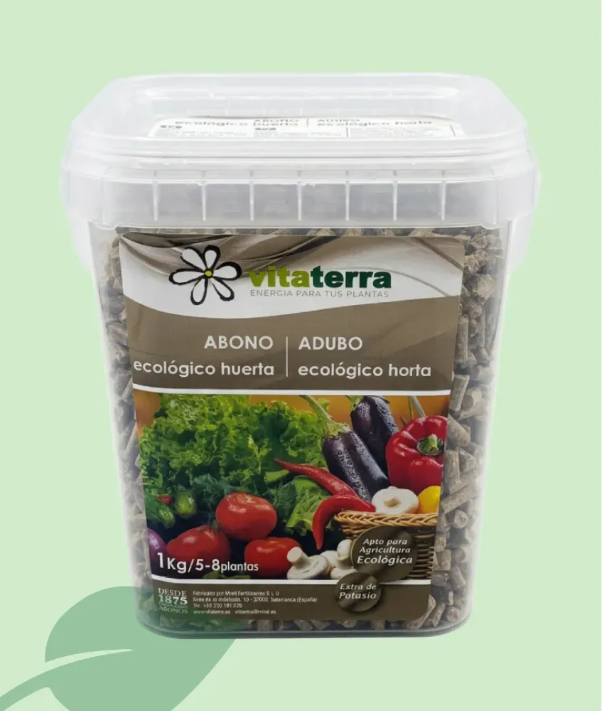 Adob Ecològic amb Guano Vitaterra 1 kg | Hort Natural