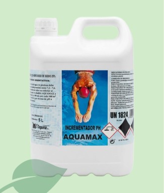 Incrementador pH Líquid Aquamax 5 L Edetequima | Elevador pH