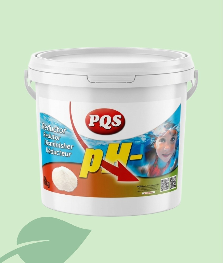 PQS Minorador de pH Sòlid 8 kg | Reductor pH Granulat