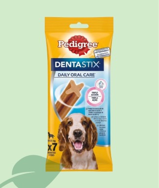 Pedigree Dentastix Razas Medianas 10-25 kg | Pack 7 uds