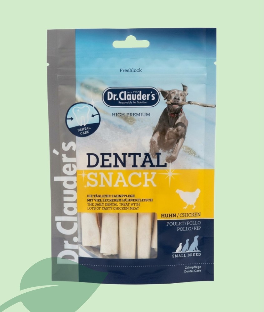 Dr. Clauder's Snack Funcional Dental 80 g | Cuidado Oral