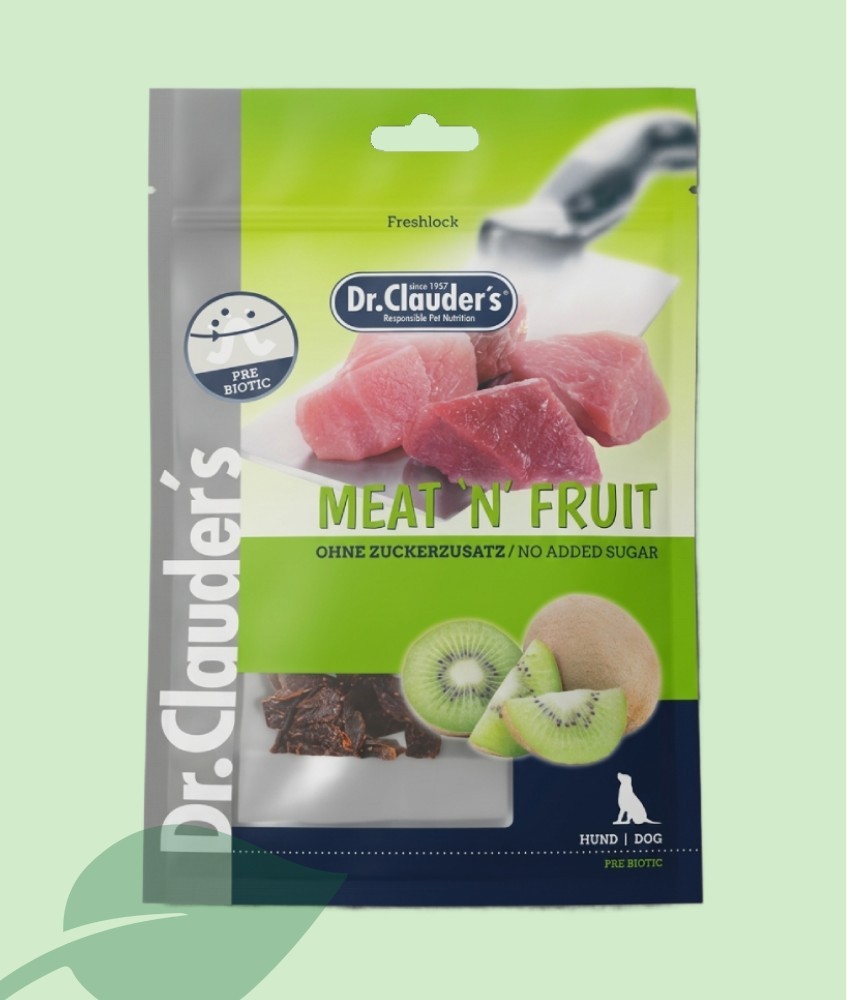 Dr. Clauder's Meat & Fruit Kiwi i Pollastre 80 g | Snack Caní