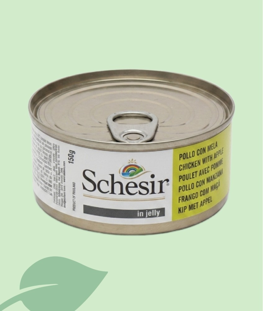 Schesir Dog Pollastre amb Poma 150 g | Aliment Humit