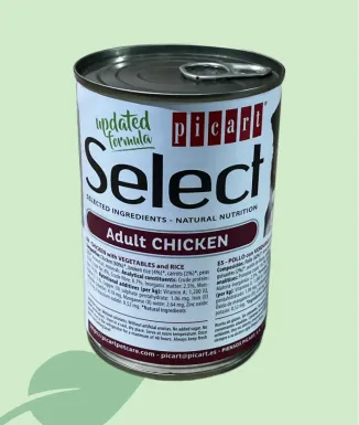 PICART Dog Lata 400 g Pollo – comida húmeda perros adultos