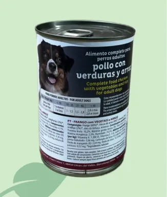 PICART Dog Lata 400 g Pollo – comida húmeda perros adultos