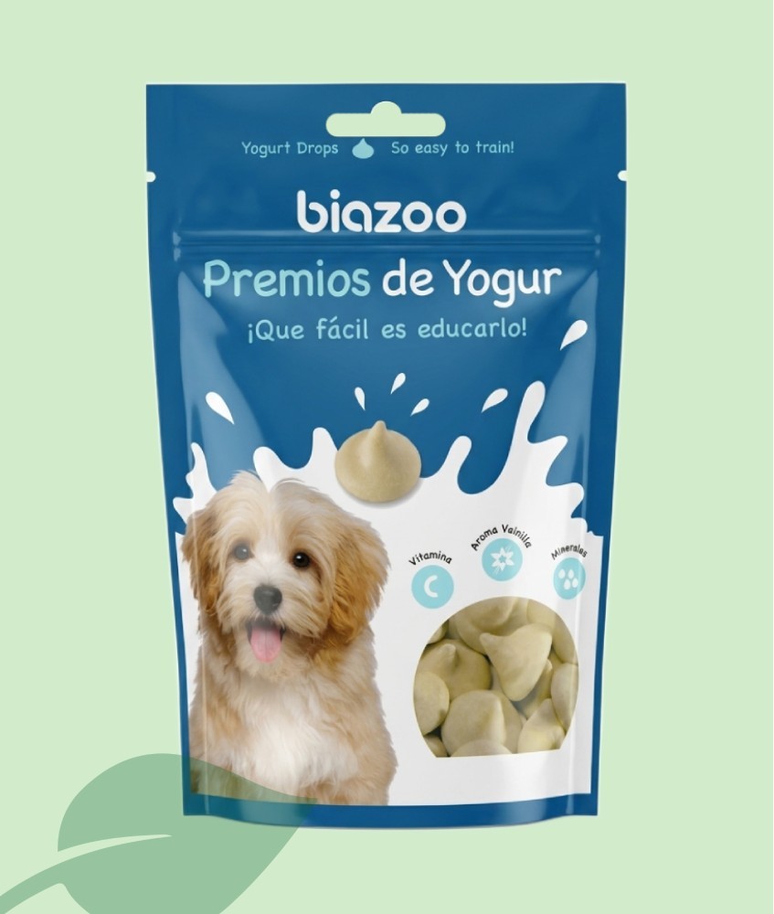 Biozoo Premios de Yogur 125 g | Snacks para Perros