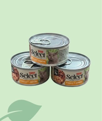 Picart Select Cat Wet Adult Pollastre i Pernil 70 g | Menjar Gats