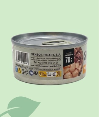 Picart Select Cat Wet Adult Pollo y Jamón 70 g | Comida Gatos