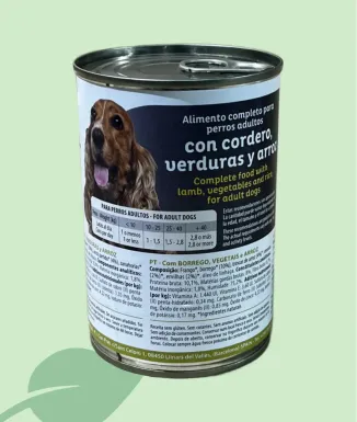 PICART Dog Lata 400 g Cordero – alimento húmedo perros adultos