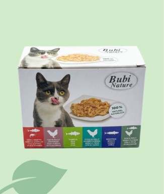 Bubi Nature Cat Multi-Pack 6x70 g | Comida Húmeda Gatos