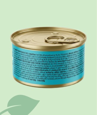 Schesir Cat Atún 85 g | Comida Húmeda Natural para Gatos