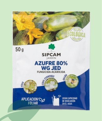 Sipcam Azufre 80 % WG – fungicida i acaricida (50 g)