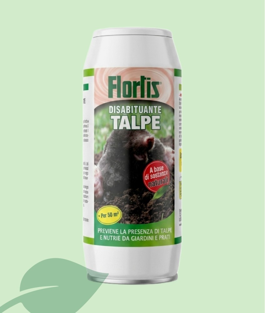 Flortis Repelente de Topos Granulado 1 kg | Jardín y Huerto