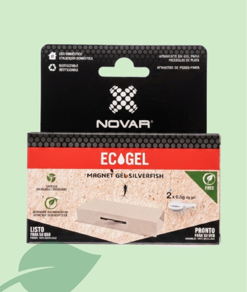 Ecogel Silverfish Trampa Pececillos de Plata | Pack 2 uds