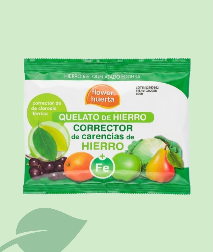 Flower Quelat de Ferro 30 g | Corrector de Clorosi Fèrrica