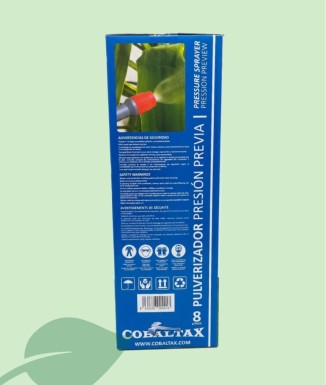 Pulverizador de Presión Previa Cobaltax 8 L | Huerto y Jardín