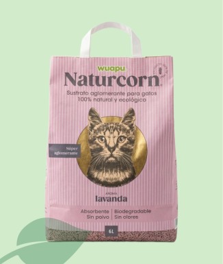 Wuapu Naturcorn Lavanda | Sorra de Blat de Moro 6 L i 17,5 L