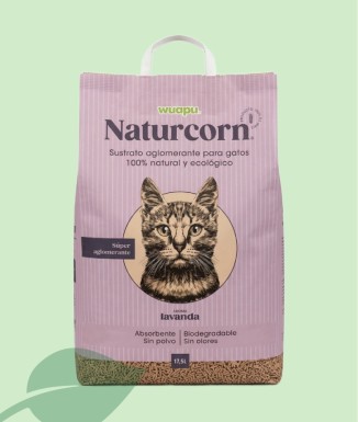 Wuapu Naturcorn Lavanda | Sorra de Blat de Moro 6 L i 17,5 L