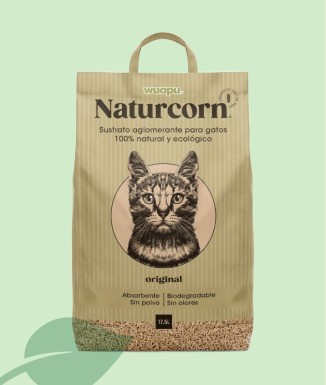 Wuapu Naturcorn Original | Sorra de Blat de Moro 6 L i 17,5 L
