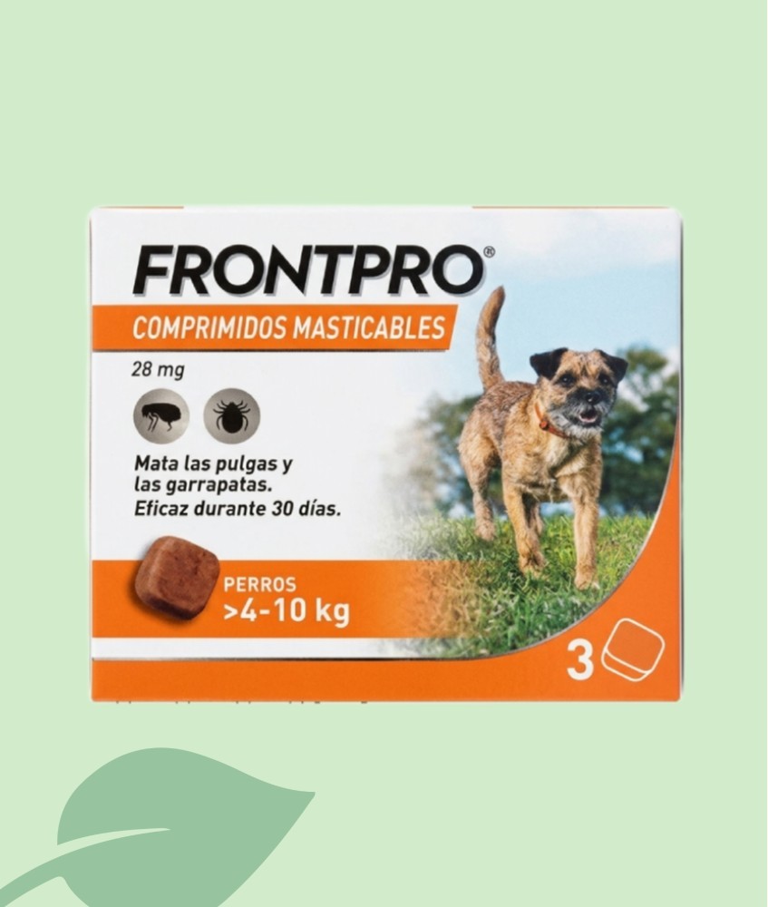 Frontpro Gossos 4-10 kg (3 Comprimits) | Antiparasitari Oral