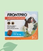 Frontpro Perros 10-25 kg (3 Comprimidos) | Antiparasitario Oral