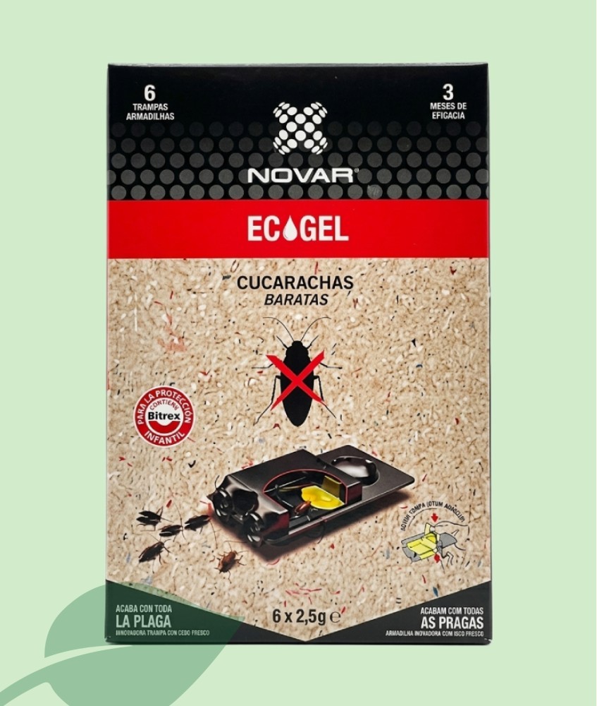 Ecogel Trampa Panaroles 6 u. – gel insecticida eficaç