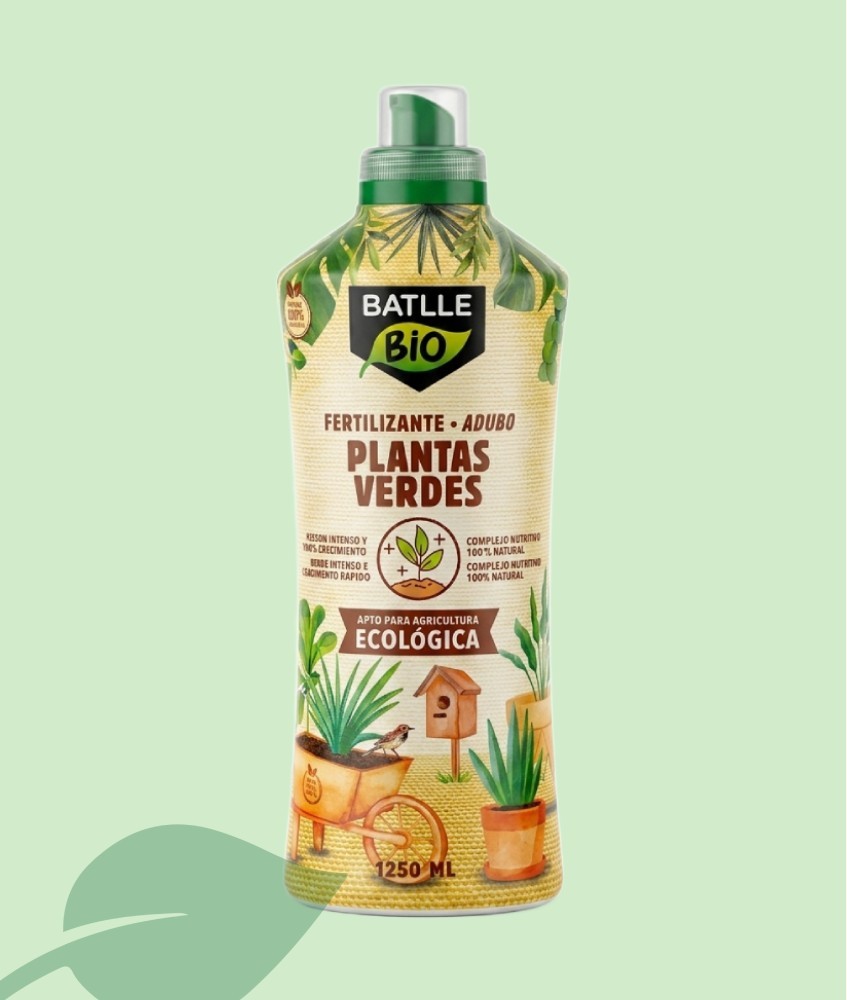 Batlle Bio Abono Plantas Verdes 1L | Fertilizante Ecológico