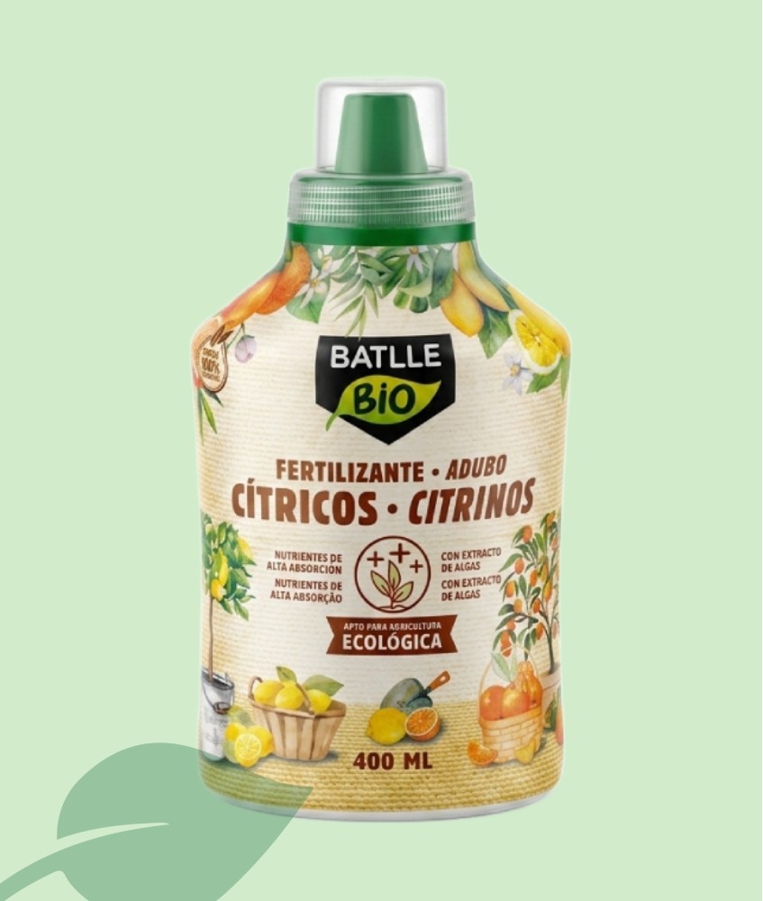 Batlle Bio Adob Cítrics 400 ml | Fertilitzant Ecològic Líquid