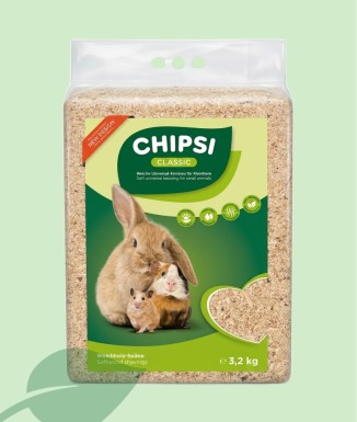 Chipsi Classic Lecho Virutas Madera Natural | 3,2 kg y 20 kg