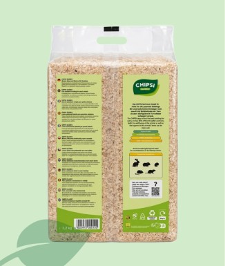 Chipsi Classic Lecho Virutas Madera Natural | 3,2 kg y 20 kg