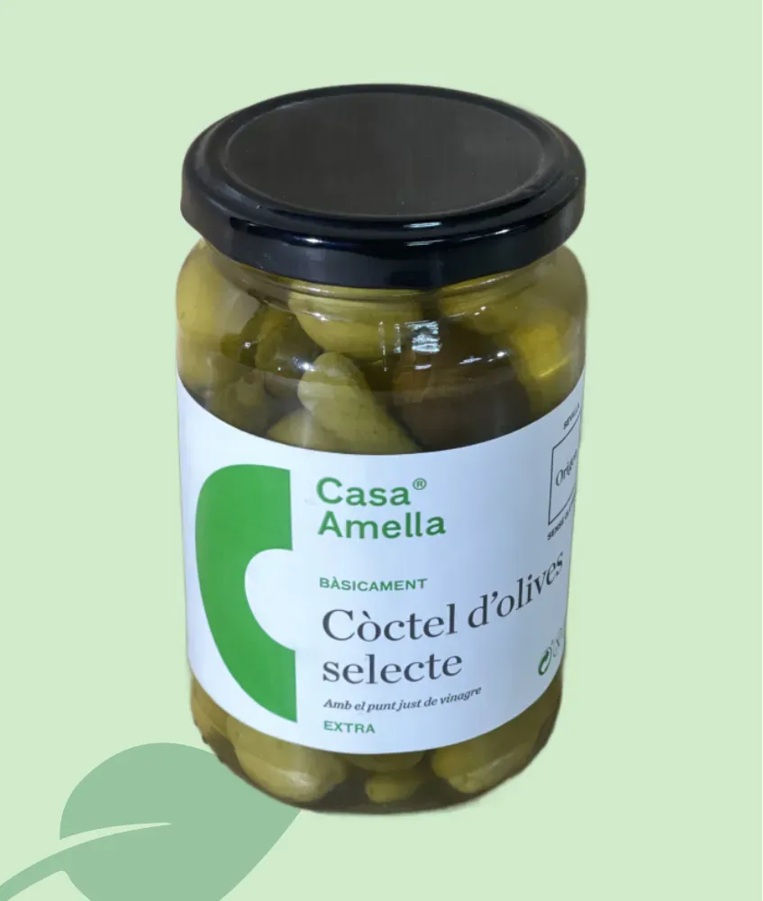 Cóctel aceitunas selectas Casa Amella 220 g
