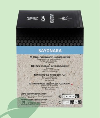 Novar Sayonara Mosquito Trap | Trampa contra Mosquitos + 2 Recambios