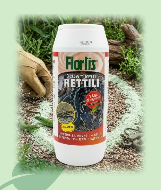 FLORTIS repelente reptiles granulado 1 kg