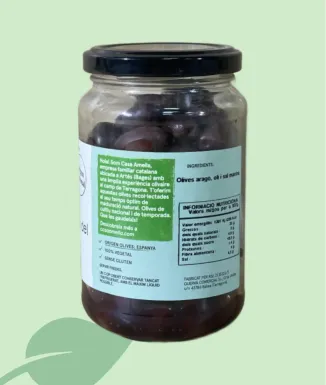 Aceitunas negras Baix Aragó Casa Amella 220 g