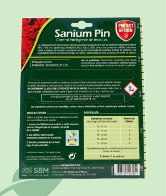 SANIUM PIN INSECTICIDA FERTILITZANT 20 X 2 G
