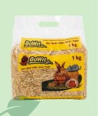 BoWit Paja Natural 1 Kg | Lecho para Conejos y Roedores