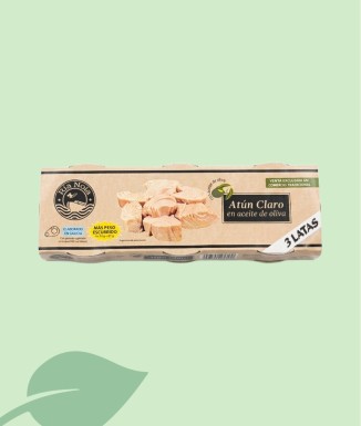Atún Claro en Aceite de Oliva Ría Noia | Pack 3x90g