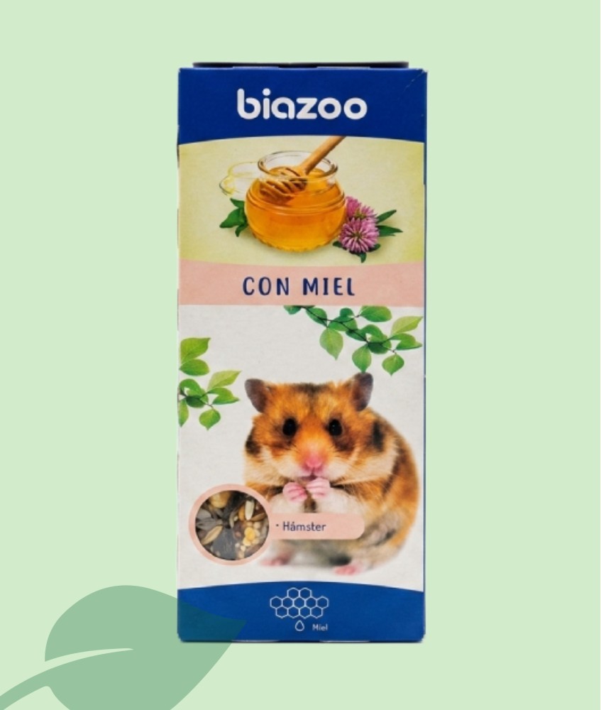 Biazoo Barretes amb Mel per a Hàmster 112g | Pack de 2 u.