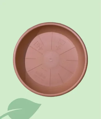 Maceta terracota con plato – Maceta clásica para plantas