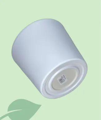 Maceta Olimpia 19 cm blanco / antracita – sin plato