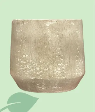 Macetero Tamú cerámica marrón Ø 19 cm – decoración natural