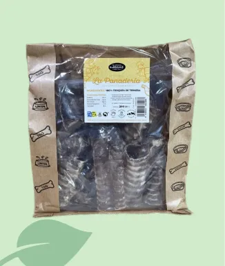 Traquea de vedella natural 300 g per a gossos – Hobbit Alf