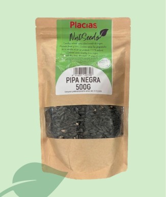 Pipa Negra para Aves Placias NatSeeds 500g | 100% Natural