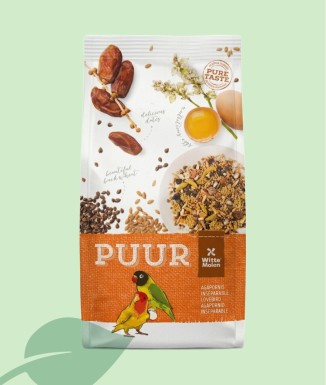Witte Molen PUUR Agapornis i Inseparables 750g | Menú Gourmet