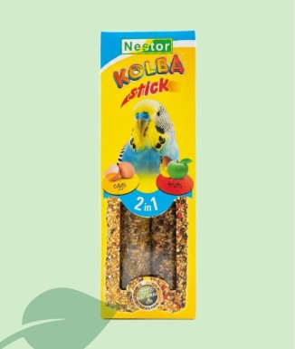 Nestor Barritas Kolba Stick Huevo y Frutas Periquitos 2 en 1