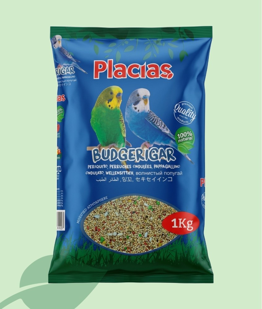 Mixtura per a Periquitos Placias 1 kg | Aliment Premium Natural